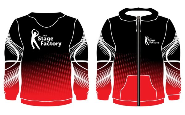 Hooded tracksuit jacket